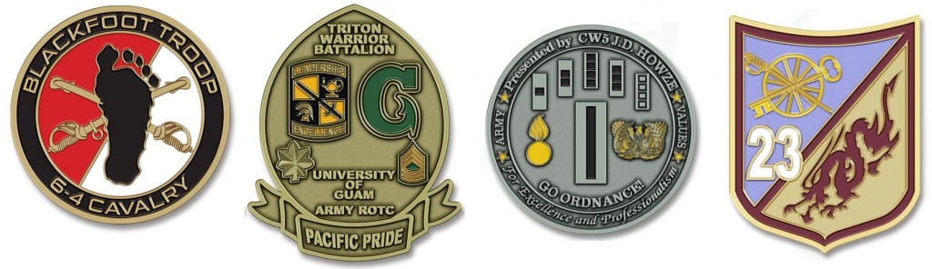 6-4 Calvary Recon Command Unit Coins