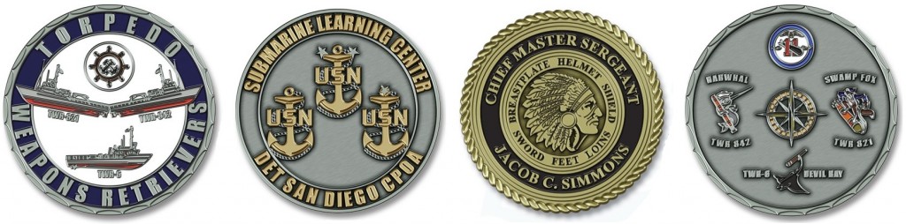 Custom Navy Coins Row 2