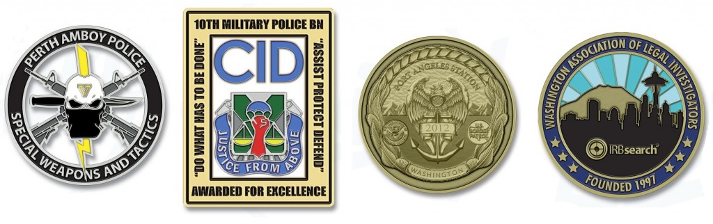 Fort Bragg Military Police Coins