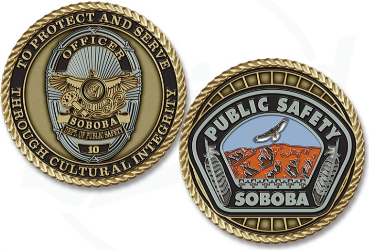 Police Badge Coin