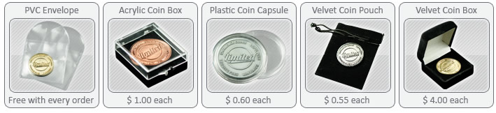 challenge coins presentation options