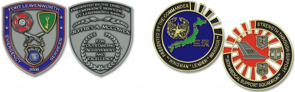 Leavenworth Military Excellence Coins