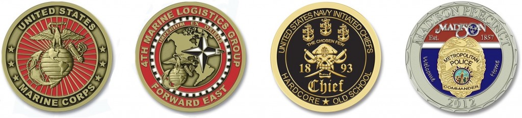 USMC Military Challenge Coins