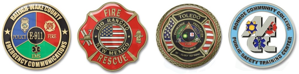 Firefighter Challenge Coins Firefighter Challenge Coins