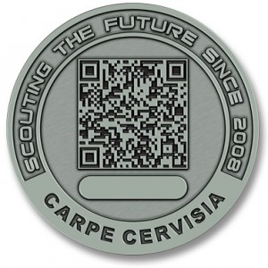 Challenge Coin With QR Code