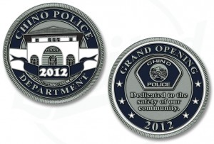 Chino California Police Department Challenge Coin