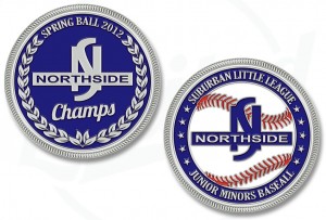 Northside Little League Challenge Coin