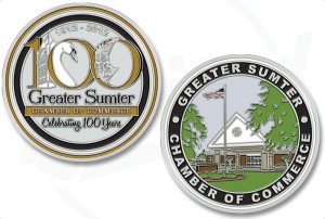 Sumter South Carolina Challenge Coins